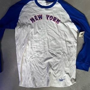 Nike New York Mets Henley NWT